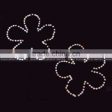 wholesale heat transfer rhinestone pattern free WHF-151