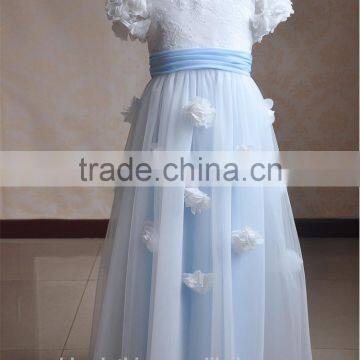 Girls Dress New 2017 Children Girl Floral Dresses Summer Fashion Lace Beach Dress Kids Clothes photo-3