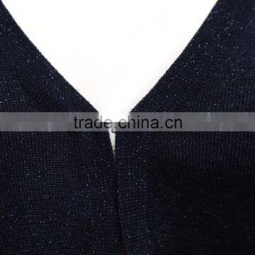 Ladies Fashion Womens Black Short Sleeve Cardigan photo-3