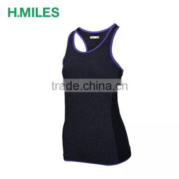 Best Ladies Athletic Custom Workout Vest Women Dri Fit Sport Tank Top photo-2