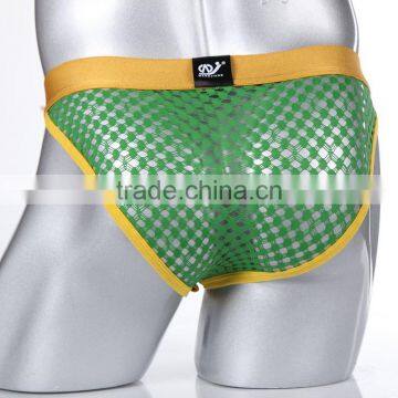 Custom Men's Short Triangle Mesh Underwear Sey Breathable Mesh Briefs Sey Low Rise Men's Briefs Shorts Mens Calzoncillos Hombre photo-3