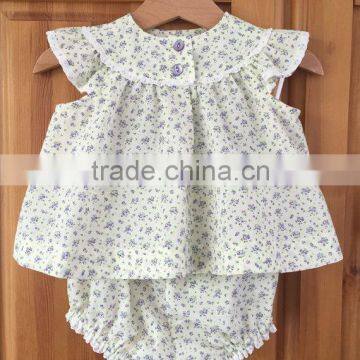 Top Design Wholesale Floral Baby Clothing Manufacturers Overseas of Organic Baby Clothes Set photo-5