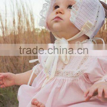 Baby Girls First Birthday Bubble Toddlers Baptism Romper Kids Pink Boho Clothing photo-3