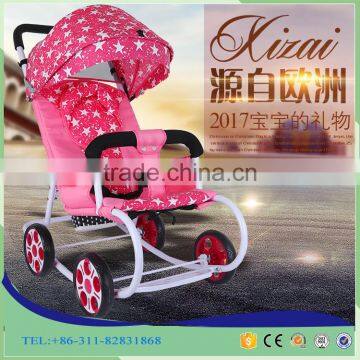 Good Quality 2 in 1 Baby Stroller From China Light Weight Baby Stroller With Rocking Founction photo-6