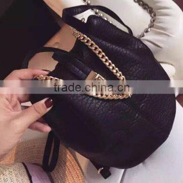 DY0089Z Europea Fashion Ladies Hot Sale Bucket Bag Chain Handbag photo-3