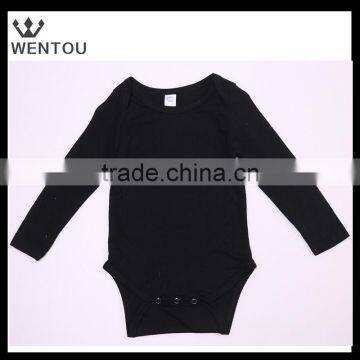 Wholesale monogrammed solid color Baby Onesie