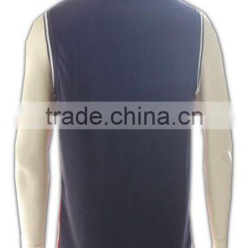 ISO 9001 Audit Factory Blank Tailored Wholesale V-neck Gym Vest photo-4