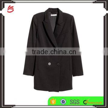 Double-breasted Jacket ladies office uniform casual business suit