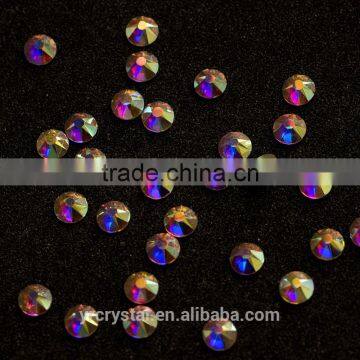 SS3-SS50 AB Color 2088 Non Hotfix Glass Stones Cheap Flat Back Rhinestones in Bulk photo-3