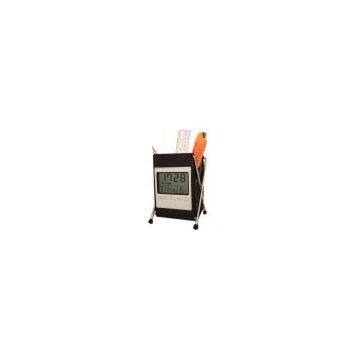 Sell LCD Multifunction Clock with Pen Holder and Thermometer