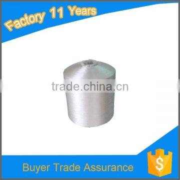 100 polyester fresh material raw white embroidery thread