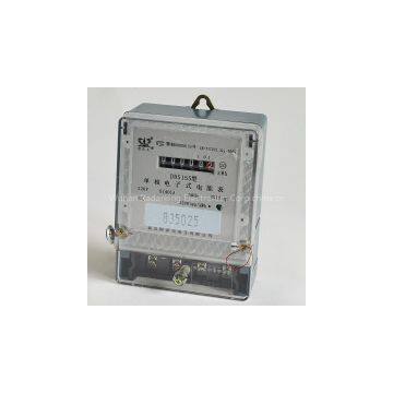 DDS155 Single Phase Cyclometer Display Electricity Energy Meter