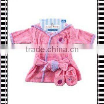 Cotton Hooded Baby Bath Robe