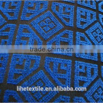 new design 100% polyester nonwoven double jacquard carpet