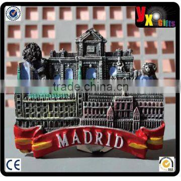 TOURIST SOUVENIR Resin 3D FRIDGE MAGNET -- Madrid , Spain