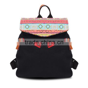 fashion design women shoulder sublimated canvas bag