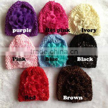 hot sale popular crochet beanies baby hat