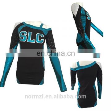 Hot slae custom sublimation cheerleading uniforms quick dry teamwear /professional high quality cheerleading uniforms