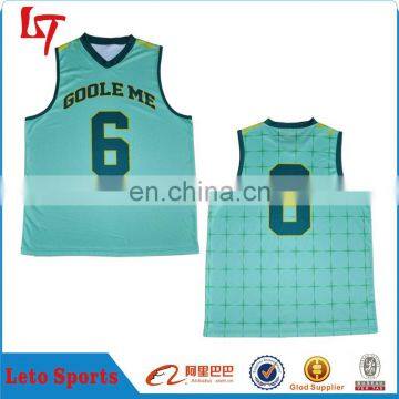 youth basketball jersey with free design wholesale