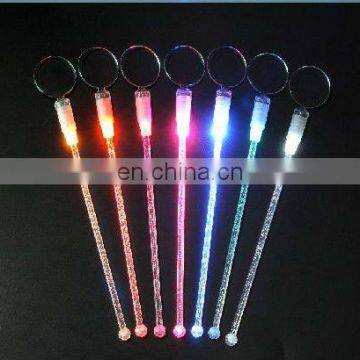 gel glow led stir stick coffee (assorted ,PS, CE,RoHS approval)