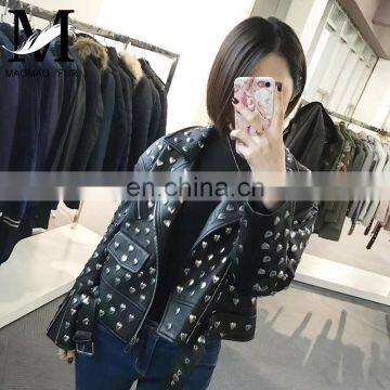 2017 Real Leather Jackets Wholesale Women Fashion Sheepskin Jackets for Ladies