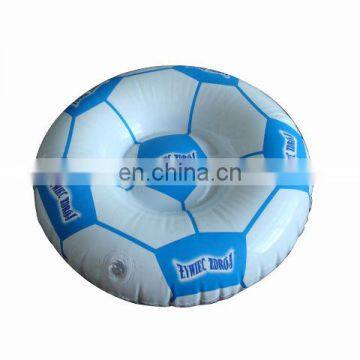 soccer design inflatable seat cushion