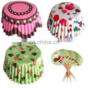 Cupcake Wrappers With Toppers Cupcake Liners Paper photo-2