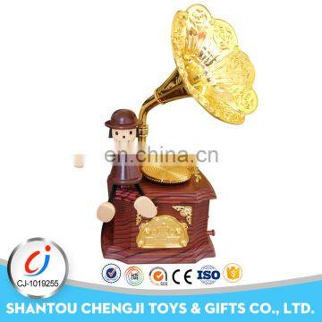 Children game cartoon toy plastic battery music boxes for sale