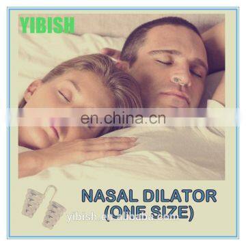 Anti Snore Silicone Nasal Dilator Stop Snoring Cones Easy Breathe Nose Clip#XY-80