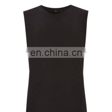 100% Cotton o Neck Men's Sleeveless T-shirt Blank Tank Tops With Your Own Logo photo-2