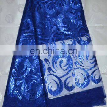 High Quality African Lace Fabric/ Cord Lace/ French Lace/ Guipure Lace/ Cotton Lace FL720 Fuchsia photo-3