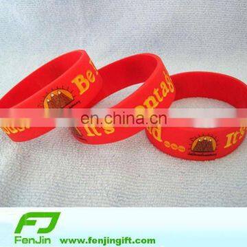 printed silicone wristband bracelets