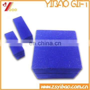 Luxury gift boxes with blue velet for diamond,jewelry,coin,medal