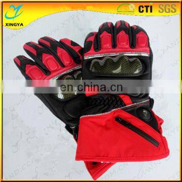 2016 Hot Sale Genuine Goat Leather Motorcycle Gloves