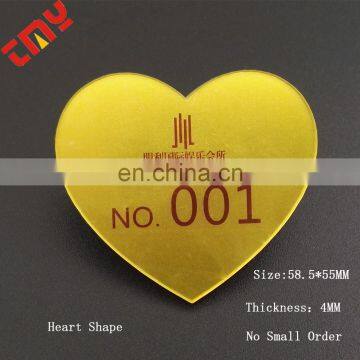 ABS Plastic Engravable Name Badge With Full Color Logo Printed photo-4