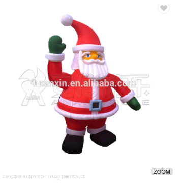 Christmas Santa Claus Cartoon Customized Outdoor Giant Inflatable Advertisement