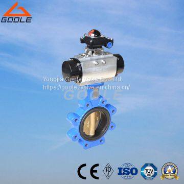 Lug Type Pneumatic Butterfly Valve (LD671X)