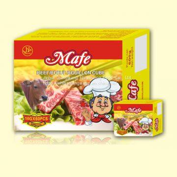 Mafe 10g Beef/Boeuf Flavour Bouillon Cube Stock Cube