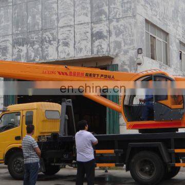 6-16 Ton Tower Crane Truck Crane Truck Mounted Crane Hot Sales photo-3