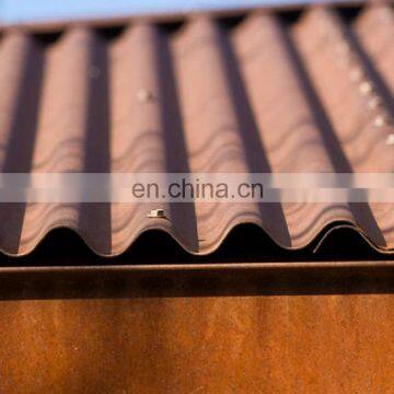 Corten Steel Corrugated Panels/Sheets