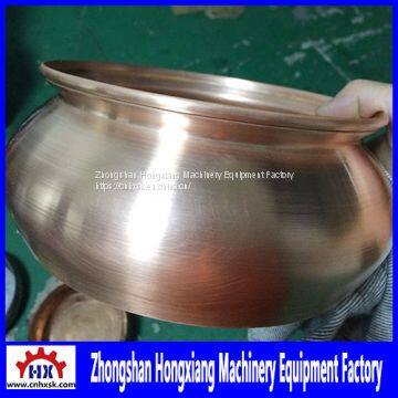 CNC Metal Spinning Machinery Equipment for Round Copper Can Pot with Tin Plating