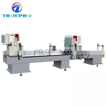 High Precision Aluminum Fabrication Window Door Double Head Mitre Cutting Saw Machine