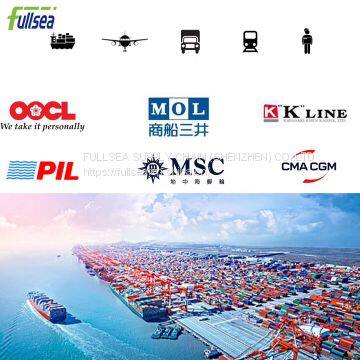 Full container and sea freight from shenzhen to UK