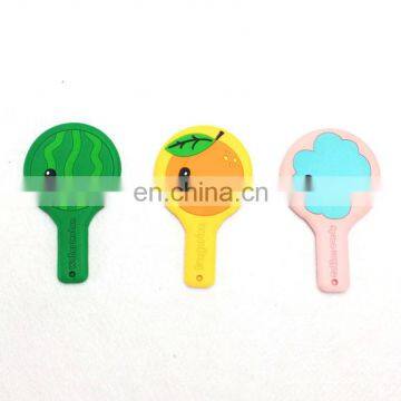 Cartoon Silicone Handle Mirror and Makeup Mirror With Soft Silicone Material photo-4