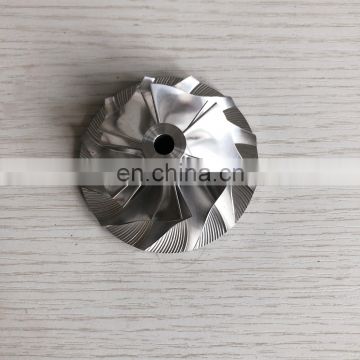 TD05H 155G6 reverse 47.05/68.01mm 6+6 blades 49378-01642/EVO X Turbo milling/aluminum 2618/billet compressor wheel