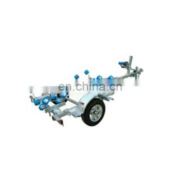 19 Feet Dual Axles Galvanized Hydraulic Boat Trailer