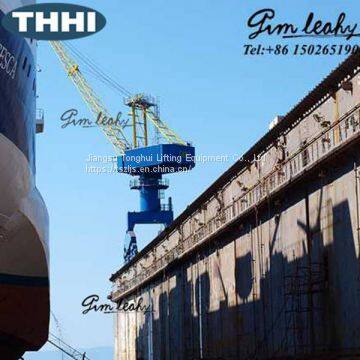 100T 150T 200T 250T Shipyard Gantry Crane Shipbuilding Crane photo-3