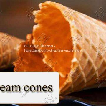 Semi-automatic Ice Cream Cones Baking Rolling Machine Supplier photo-3