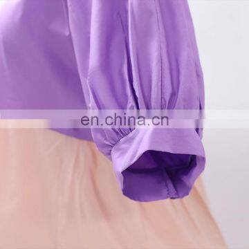 LAITE D2149 Plus Size Women Solid Color Patchwork Casual Dresses Ladies Autumn Dress Women Clothing photo-5