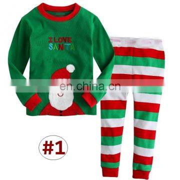Christmas Baby Pyjamas Fall Winter Snowman Santa Claus Print Sleepwear Nightwear Bedgown Sleepcoat Nighty photo-3